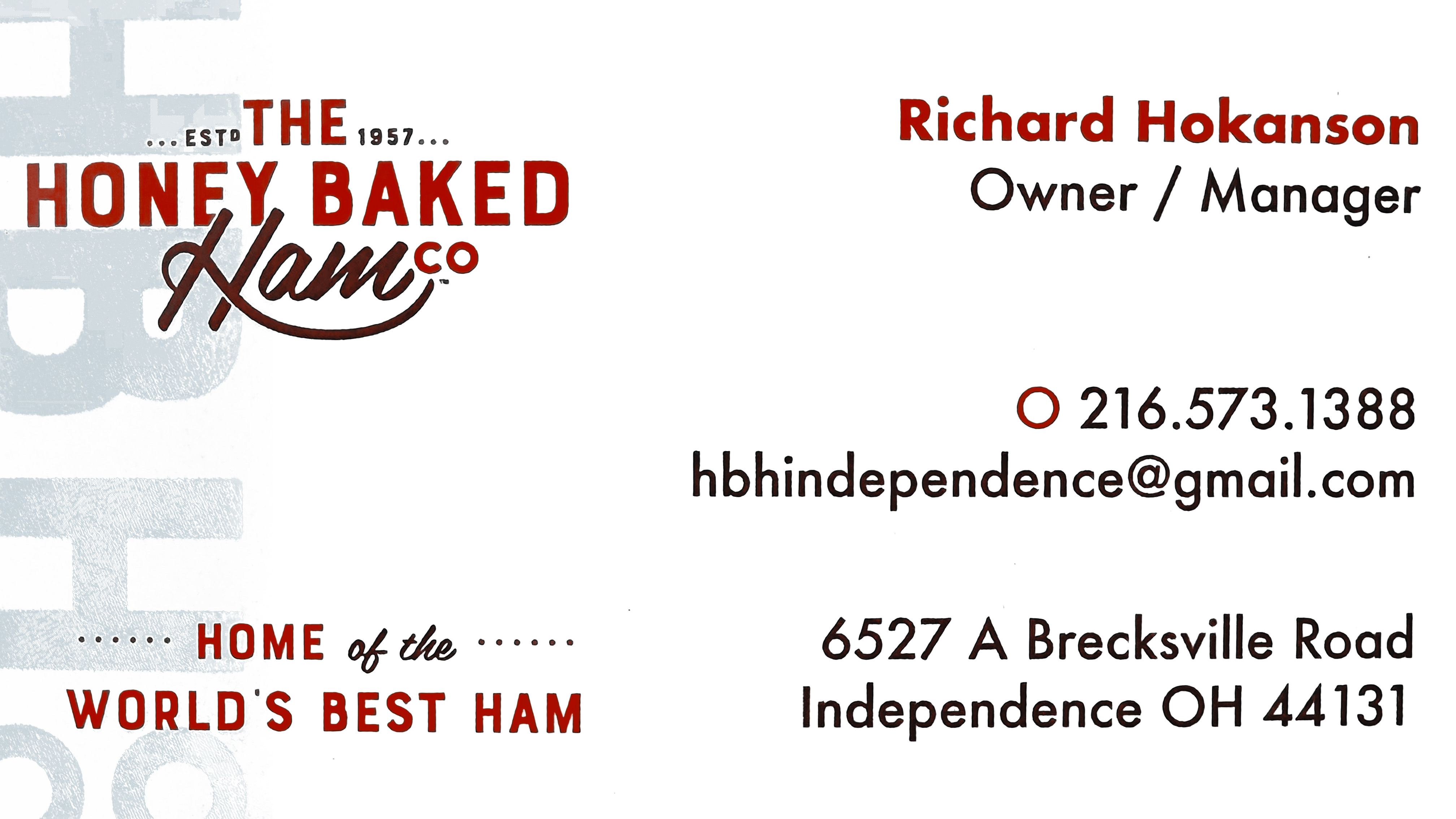 Honey Baked Ham