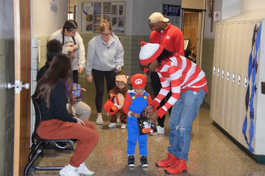 Kids of all ages had fun at our First Annual Boo Bash